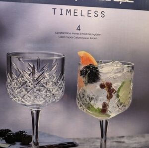 Pasabahce Vintage Coupe Glasses Set of 4